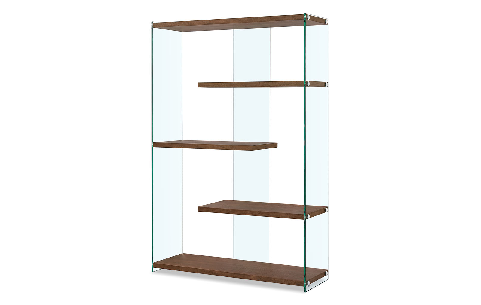 Shelving unit Melody, walnut