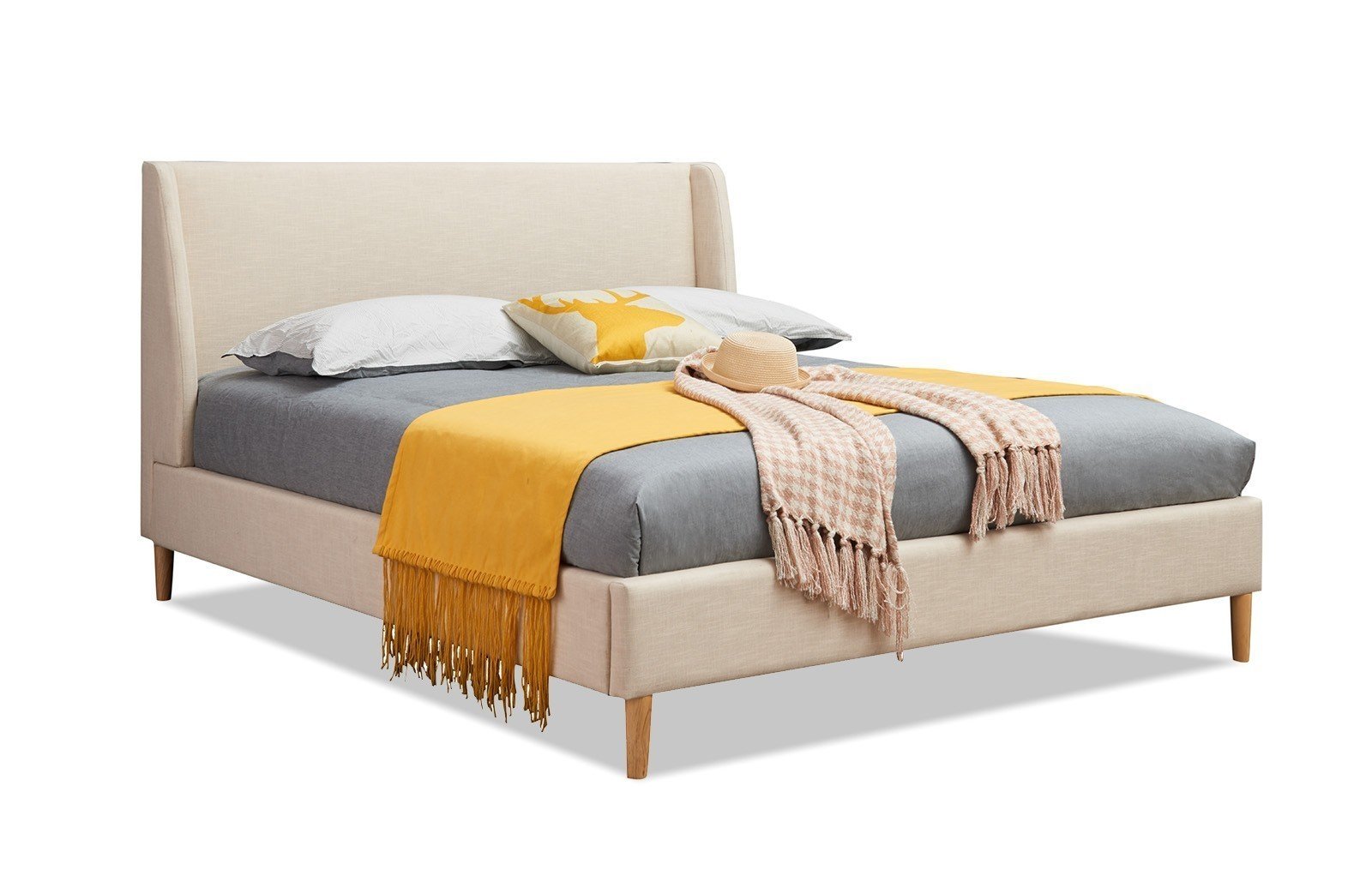 Bed Carrera, beige