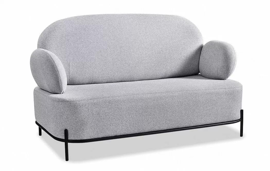 Sofa Coco 2-seater, gray