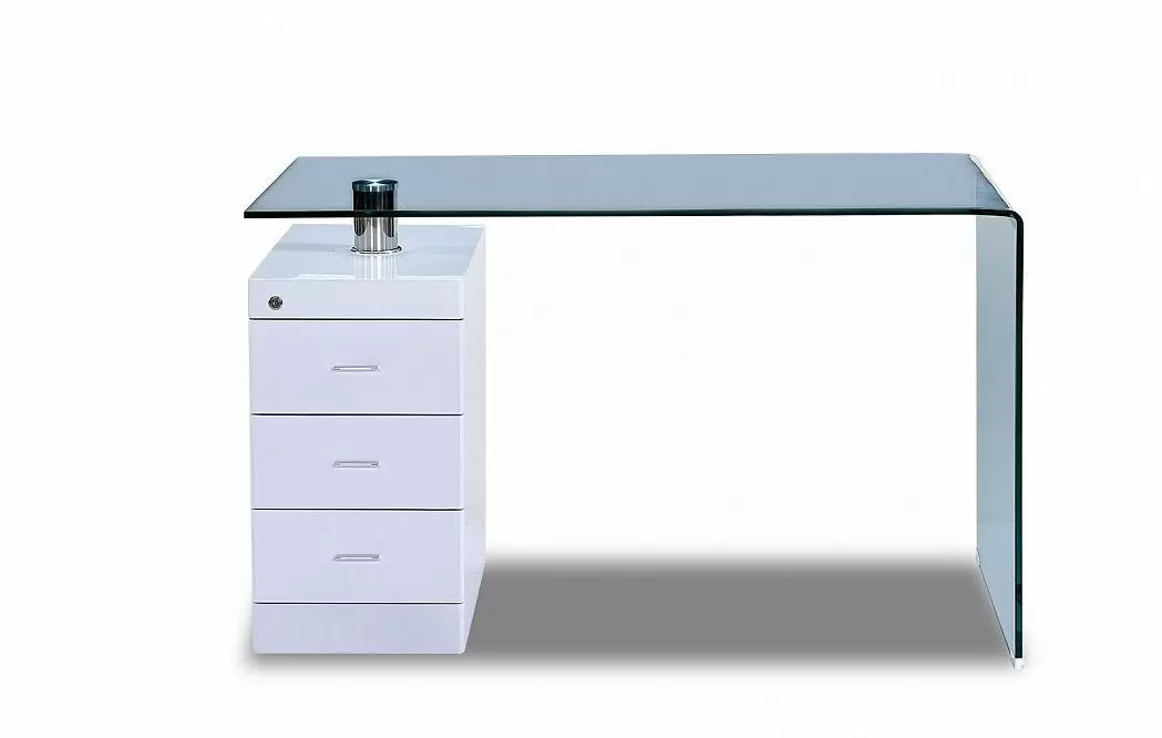 Workdesk Waterfall, white